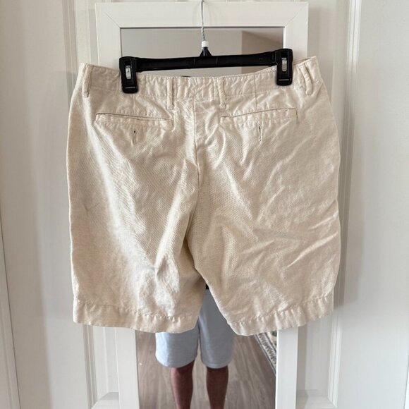 Billy Reid Wynn Shorts Size 32 Color Cream - Picture 4 of 4